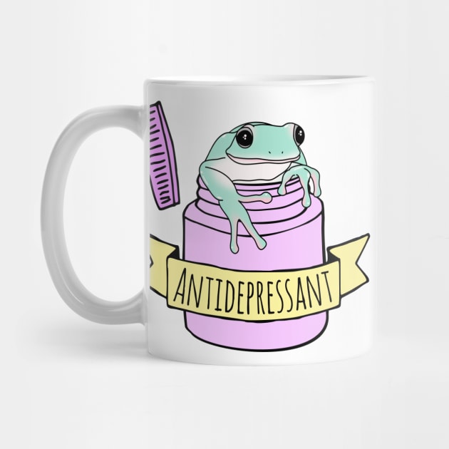 Antidepressant White Tree Frog by FandomizedRose